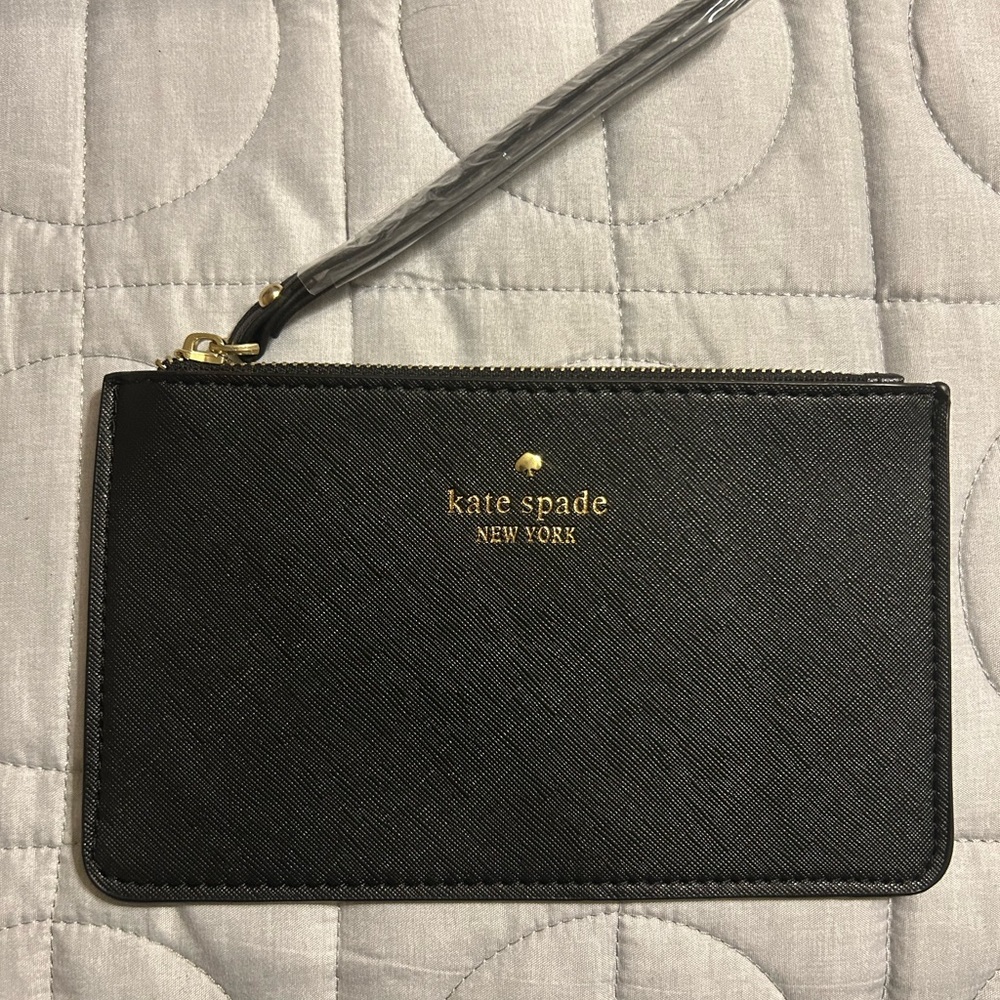 Kate Spade Black Wristlet